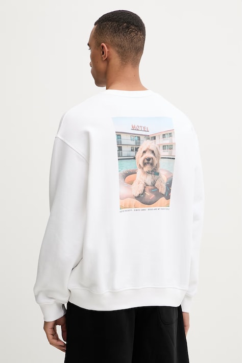 Kaotiko bluza bawełniana biała AS024-01-M002