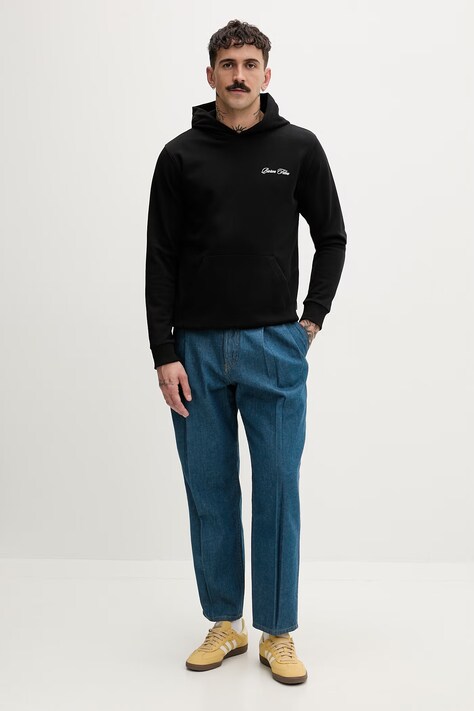 Baron Filou кофта з капюшоном бавовняна Filou CLXIX — SS26-BLU01D, чорний — фото 2
