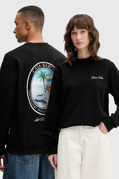 Baron Filou bluza bawełniana Filou CLXVIII. czarna 000015608