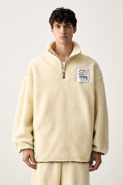 American Vintage hanorac oversized bej HOK03B20
