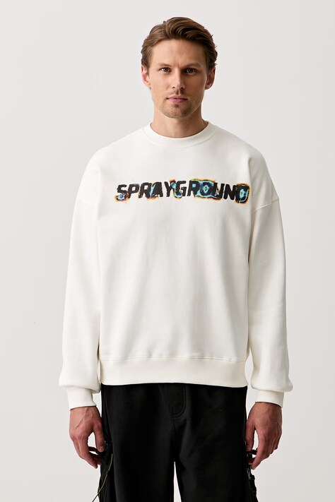Sprayground bluza bawełniana beżowa SP792GIVO