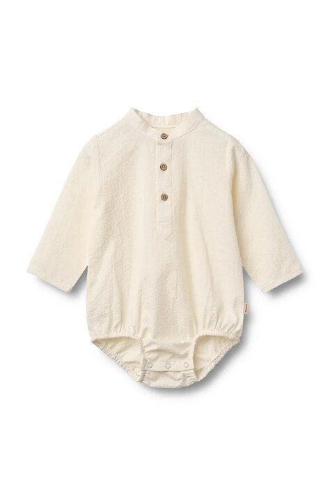 Wheat body niemowlęce bawełniane białe 6980-369-GOTS