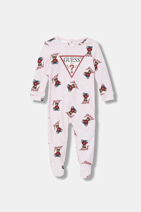Guess pajacyk niemowlęcy bawełniany H6RW00 KA6W4