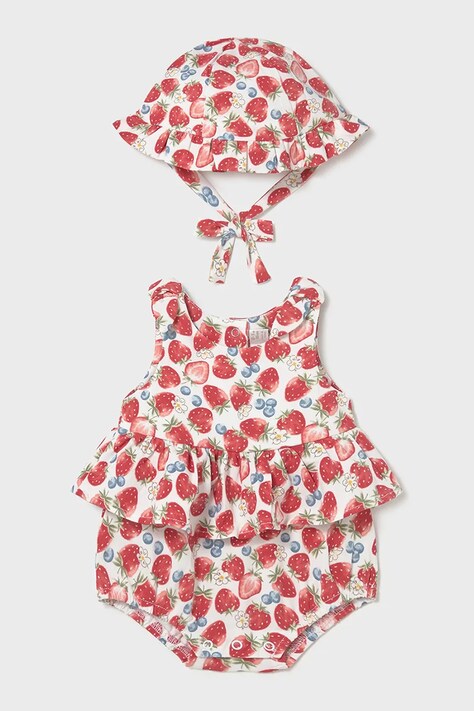 Φορμάκι και καπέλο μωρού Mayoral Newborn 1632