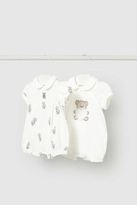 Mayoral Newborn rampers niemowlęcy 2-pack 1704