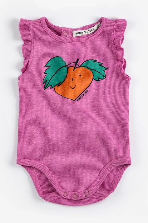 Боді для немовлят Bobo Choses Tangerine — фото 2