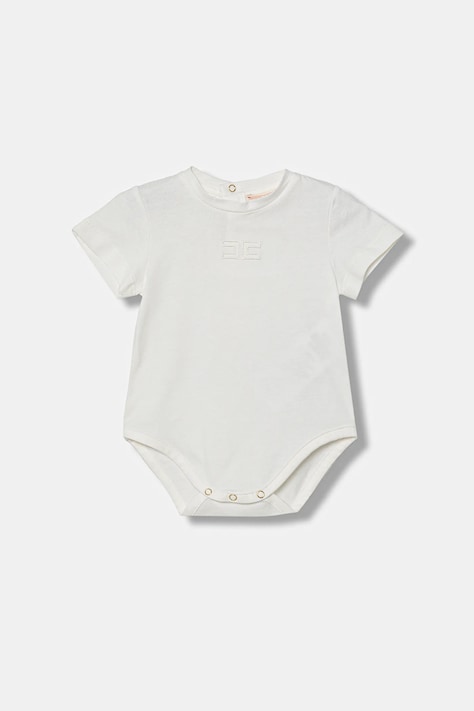 Elisabetta Franchi body bawełniane niemowlęce ENBD007.0.JF054