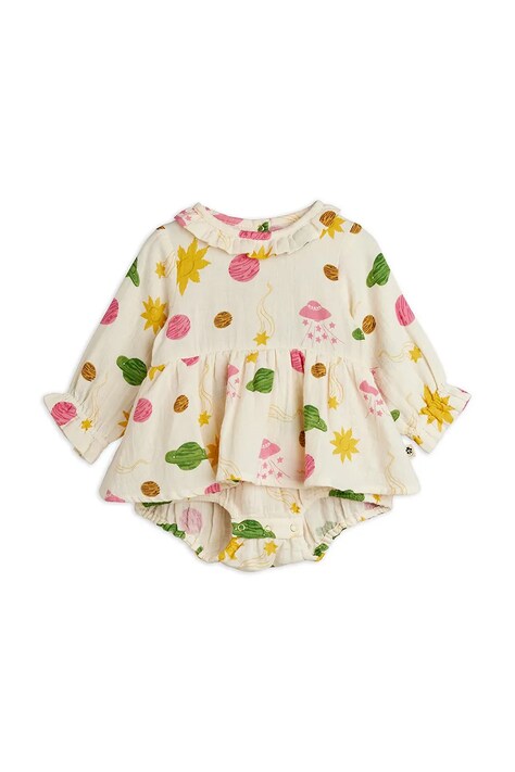 Mini Rodini body bawełniane niemowlęce Space 26240116