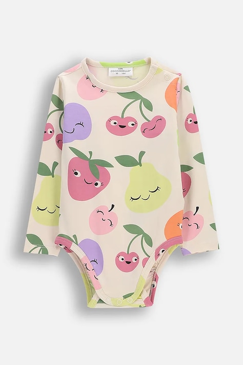 Body pre bábätká Coccodrillo HELLO LITTLE GIRL NEWBORN