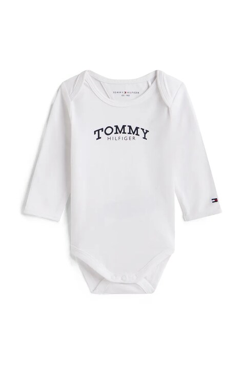 Tommy Hilfiger body bawełniane niemowlęce KN0KN02133