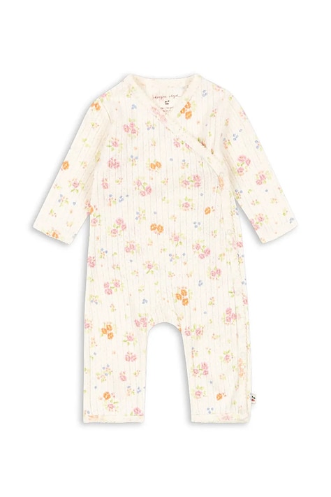 Konges Sløjd tuta neonato in lana MINNIE NEWBORN ONESIE GOTS KS105004