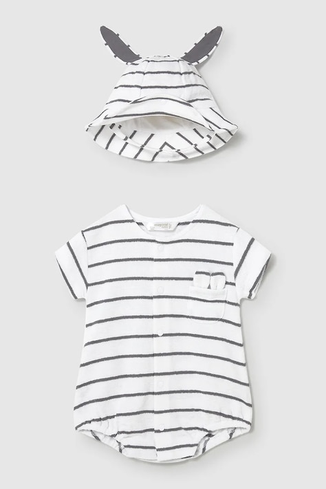 Dětský overal a klobouk Mayoral Newborn 1606