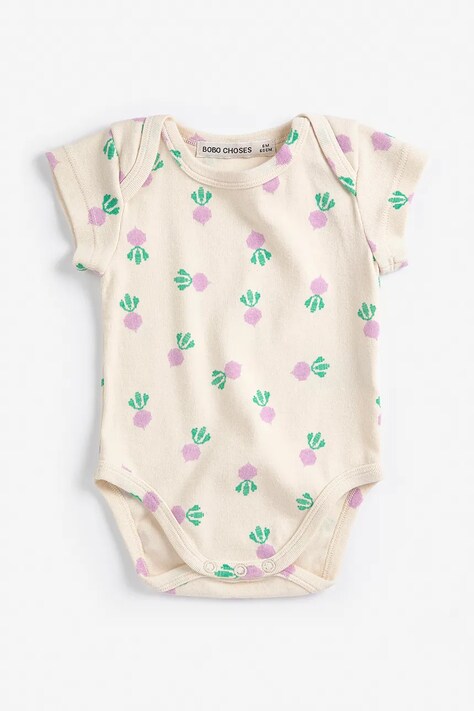 Bobo Choses body niemowlęce Pixel Sugar Beet B126AB138