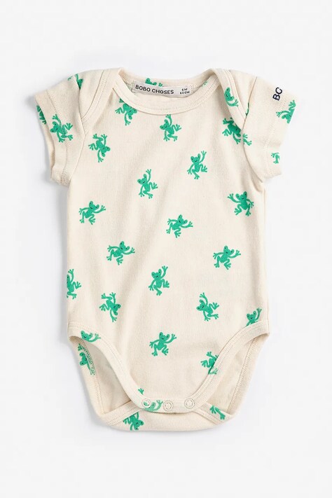 Bobo Choses body niemowlęce Hopping Frog B126AB139
