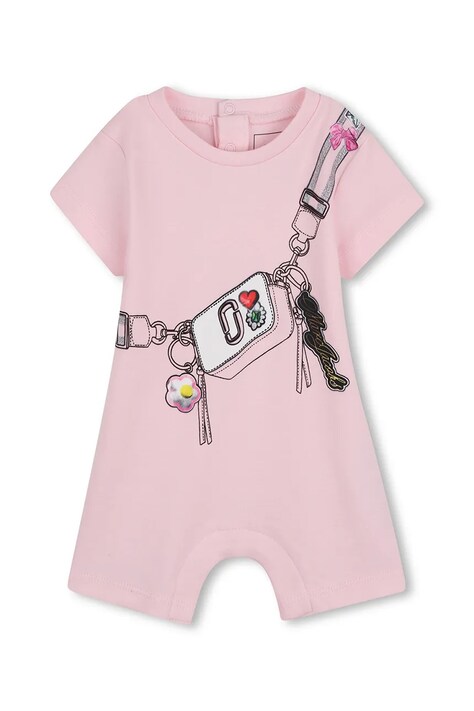 Pamučni kombinezon za bebe Marc Jacobs W60807