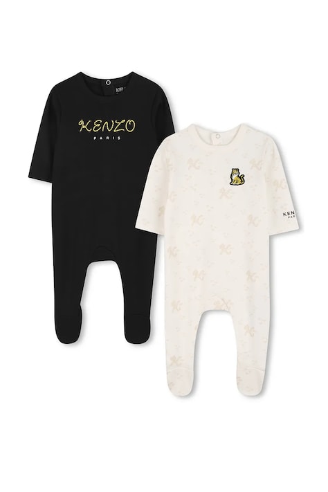 Дитячі бавовняні повзунки Kenzo Kids 2-pack K61616