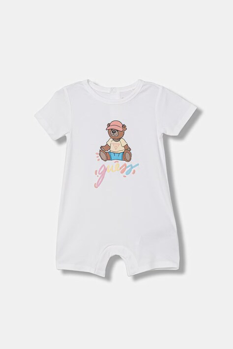 Guess body niemowlęce bawełniane białe H6GW06 K6YW1