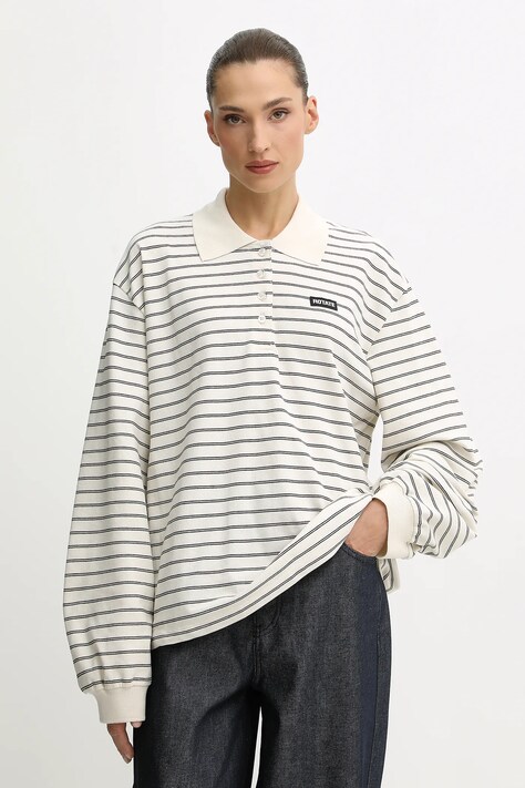 Rotate longsleeve kolor beżowy 115641858