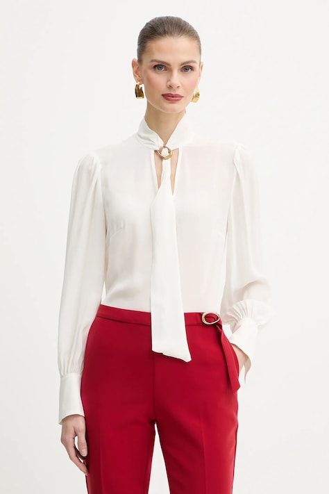 Marciano by Guess bluzka FAITH damska kolor beżowy gładka 6RGH15 7443A