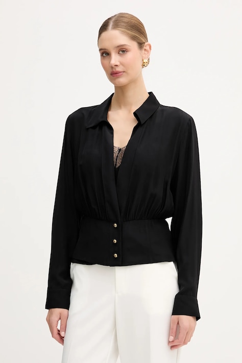 Marciano by Guess koszula FAITH damska kolor czarny 6RGH16 7443A