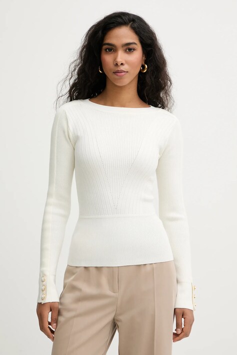 Marciano by Guess sweter BICE damski kolor beżowy lekki 6RGR09 5613Z