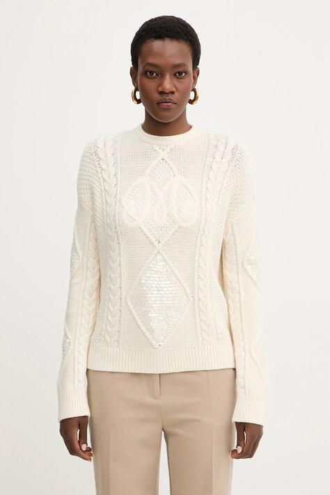 Marciano by Guess sweter RITA damski kolor beżowy 6RGR21 5903Z