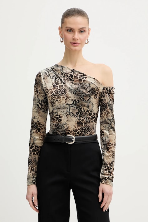 Guess body damska kolor zielony W6PP71 KJ170