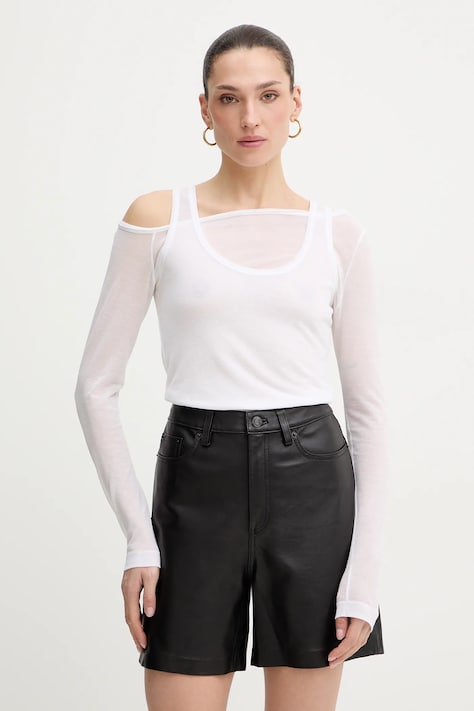 Pinko longsleeve kolor biały 106456 A2CL