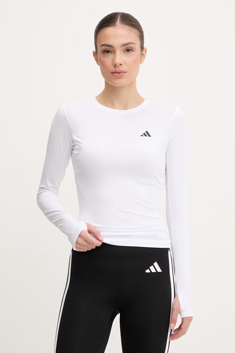 adidas Performance longsleeve treningowy kolor biały KD2211