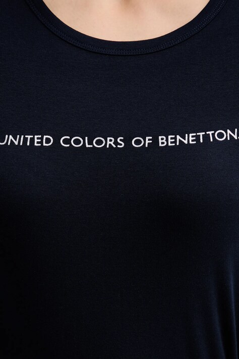 United Colors of Benetton лонгслів жіночий бавовняний — фото 5