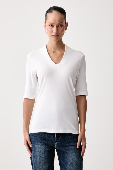 United Colors of Benetton T-shirt damski bawełniany biały 3GA8D400U