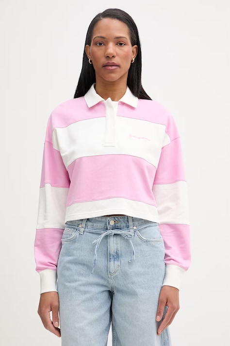 Marc O'Polo longsleeve damski bawełniany różowy 5000008236