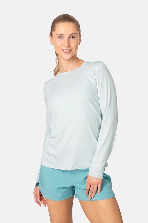 Kari Traa longsleeve treningowy Ava kolor turkusowy 623943