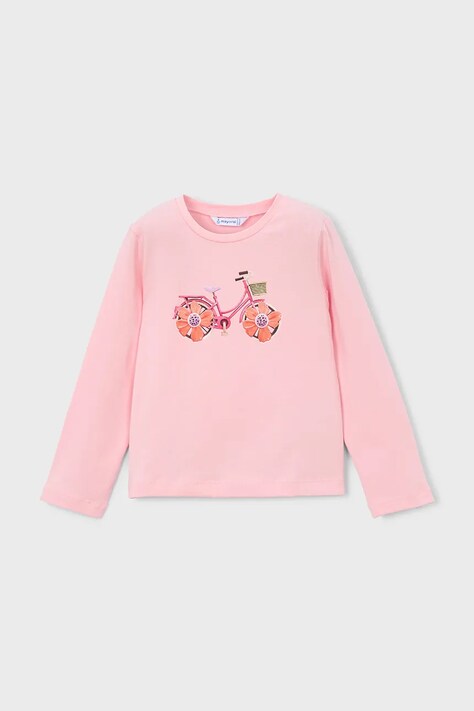 Παιδικό μακρυμάνικο Mayoral χρώμα: ροζ, 3019