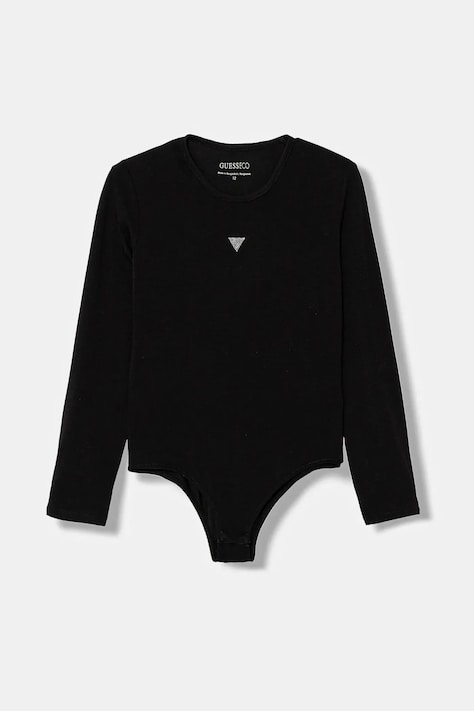 Guess body dziecięce kolor czarny J6RI15 K6YW4