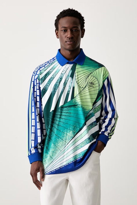 adidas Originals longsleeve męski niebieski KC7918