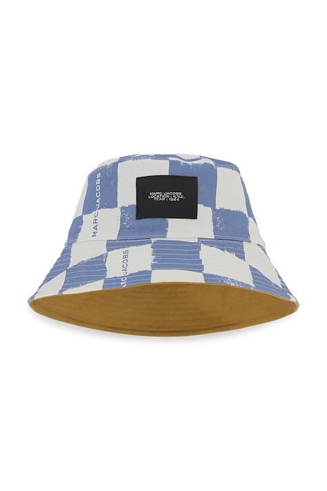 Pamučni dvostrani šešir za djecu Marc Jacobs boja: bež, W60845