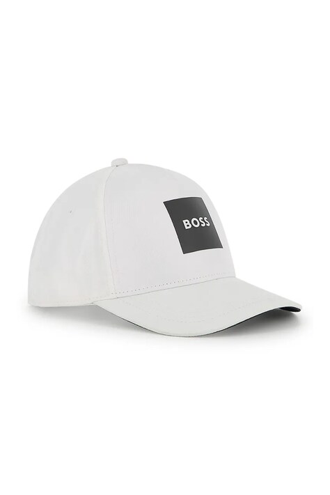 Dječja kapa sa šiltom BOSS boja: bijela, J53166