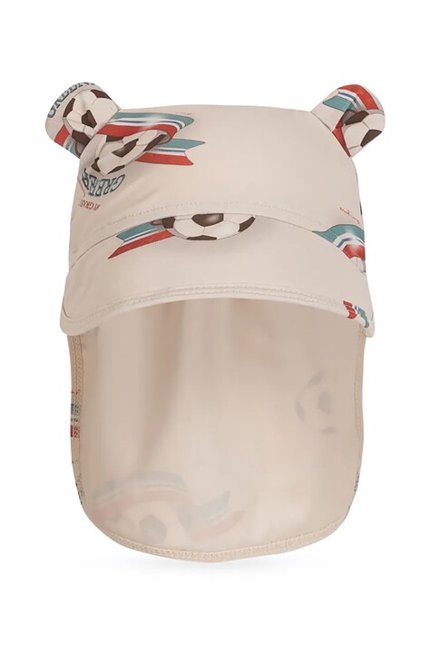 Konges Sløjd кепка дитяча ASTER BEAR SUN HAT GRS — SS26-CAB02P, бежевий — фото 2