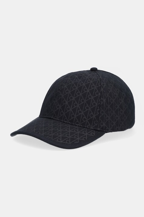 Calvin Klein czapka z daszkiem bawełniana kolor czarny LV04F5036G