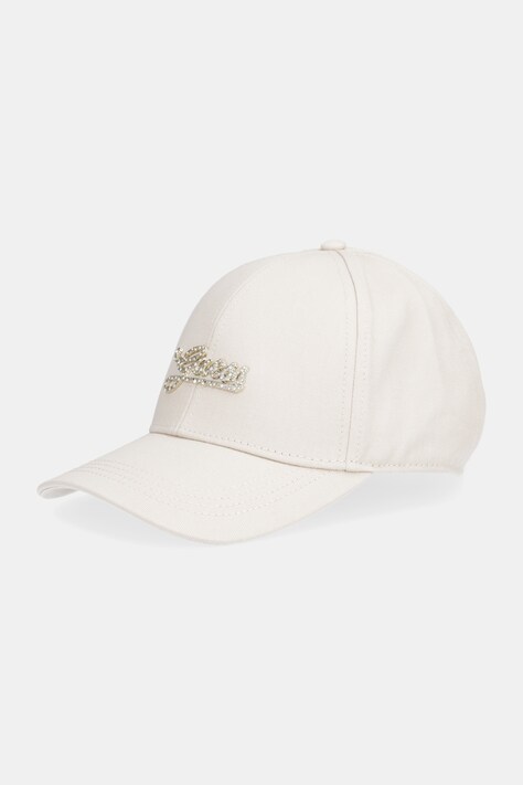 Καπέλο Guess χρώμα: μπεζ, AW5475 COT01