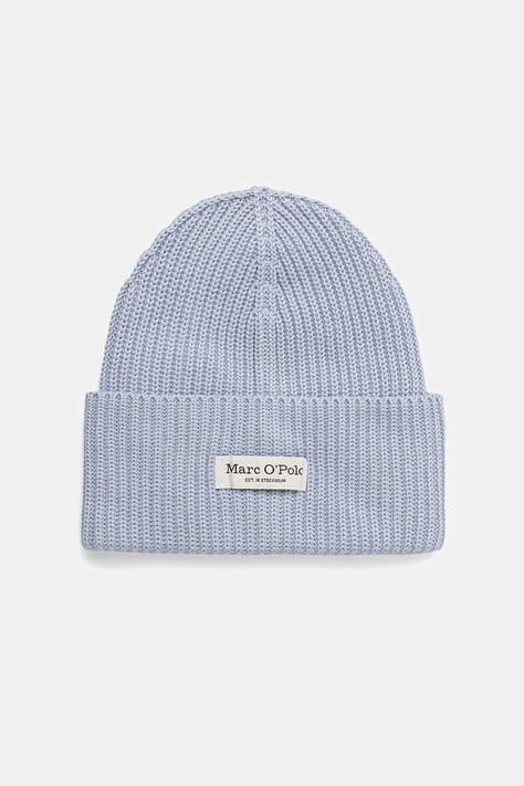 Marc O'Polo czapka kolor niebieski 600605901141
