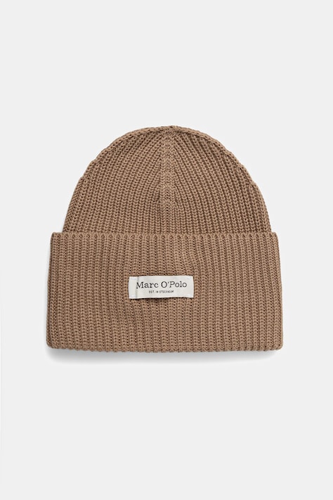 Marc O'Polo czapka kolor beżowy 600605901141