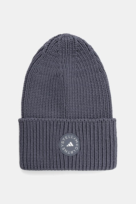 adidas by Stella McCartney czapka kolor niebieski KC4223