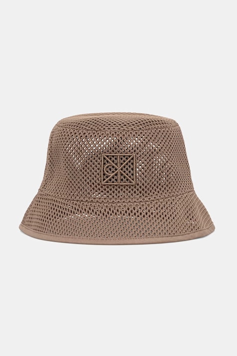 Calvin Klein klobúk dámsky béžový LV04F5071G