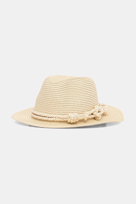 Twinset kapelusz kolor beżowy 261LB4AMM