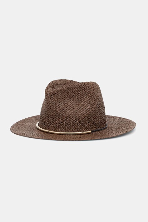 Luisa Spagnoli kapelusz damski Rame brązowy 543294
