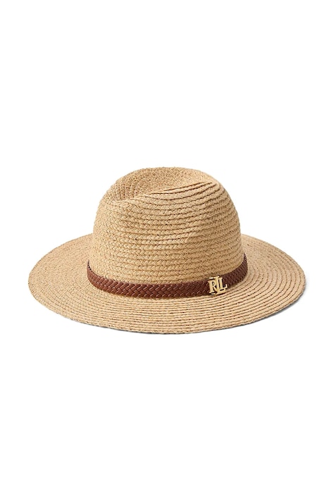 Lauren Ralph Lauren kapelusz damski beżowy 454P14391