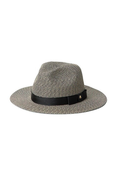 Lauren Ralph Lauren kapelusz słomkowy damski beżowy 454P14407