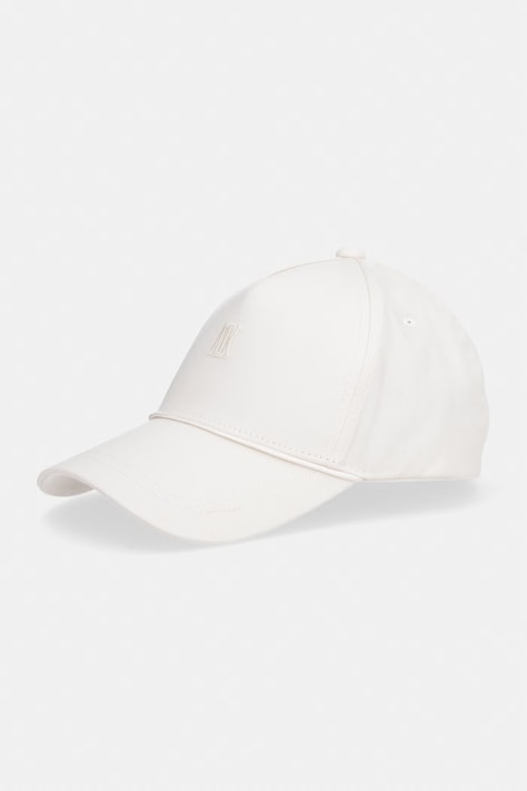 Pamučna kapa sa šiltom Armani Exchange boja: bež, XW002373 AF15502